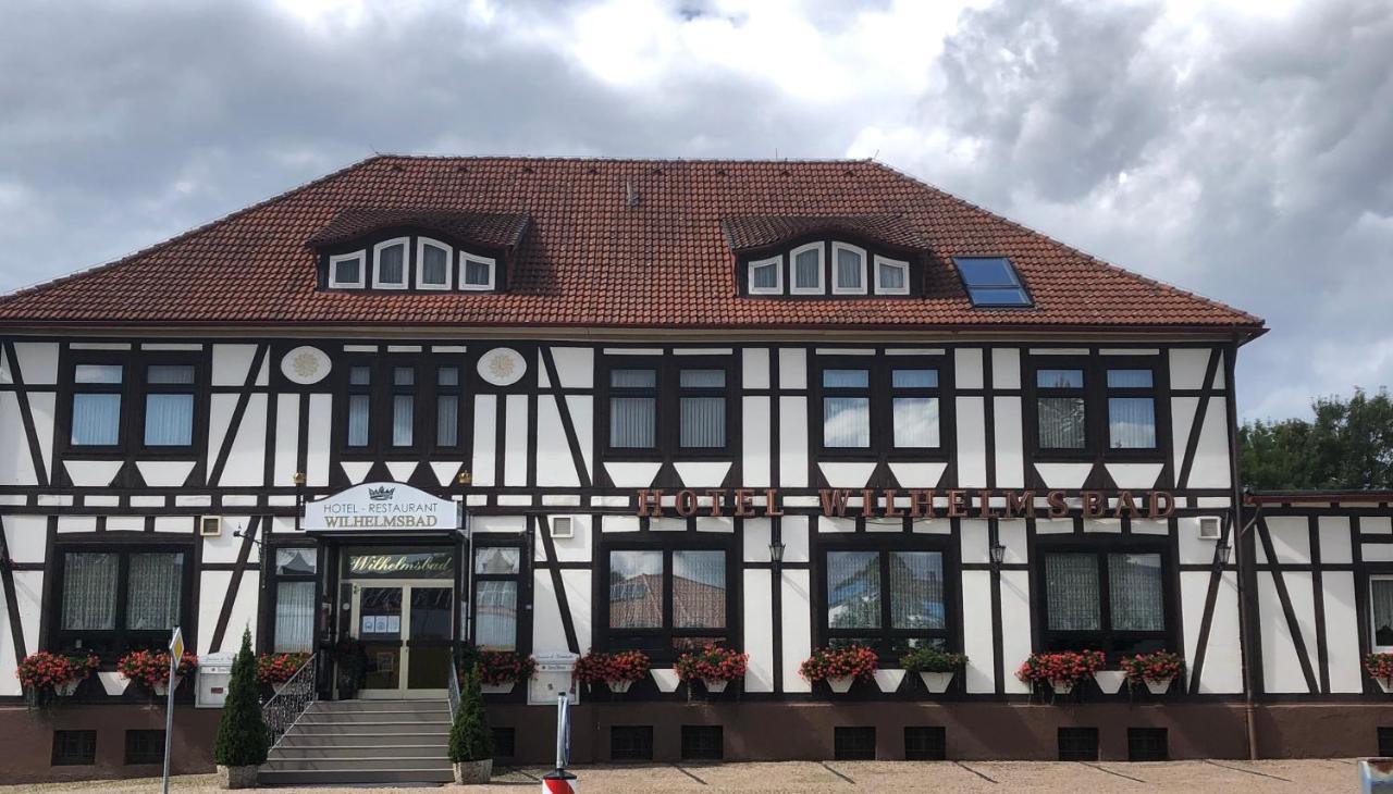 Hotel-Restaurant Wilhelmsbad Seesen Exterior foto